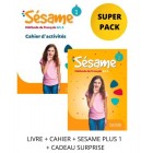 Sesame 1 Super Pack - (Livre de l'eleve + Cahier d'activites + Cadeau Surprise + Lexique)