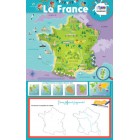 Poster-ardoise - La France Poster-ardoise - La France