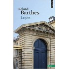 Barthes - Leçon. Leçon inaugurale de la chaire de sémiologie
