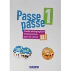 Passe-Passe 1 - Guide Pedagogique (A1.1) + DVD-ROM 