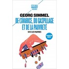 Simmel - De l'avarice, du gaspillage et de la pauvreté