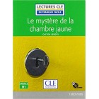 Le Mystere de la Chambre Jaune (Niveau B1) - Livre + CD audio