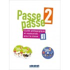 Passe-Passe 2 - Guide pédagogique et ressources pour la classe (A1) + 2 CD mp3 + DVD