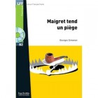 Maigret tend un piège (Niveau B2) - Livre + version audio offerte