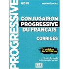 Conjugaison Progressive du Français (Niveau intermédiaire) - Corrigés