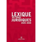 Lexique des termes juridiques 2025-2026