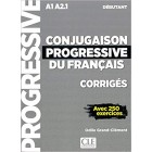 Conjugaison Progressive du Français (Niveau débutant) - Corrigés