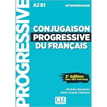 Conjugaison Progressive du Français (Niveau intermédiaire) - Livre + CD audio
