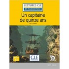 Un capitaine de 15 ans (Niveau 1/A1) - Livre + Audio téléchargeable 