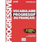 Vocabulaire progressif du français (Niveau intermédiaire) - Livre + Audio téléchargeable + Appli-web - 3ème