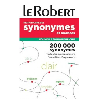 Dictionnaire des synonymes et nuances 