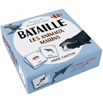 Jeu de Bataille - Les Animaux Marins