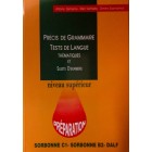 Précis de grammaire - Test de langue thématiques et sujets d'examens Précis de grammaire - Test de langue thématiques et sujets d'examens